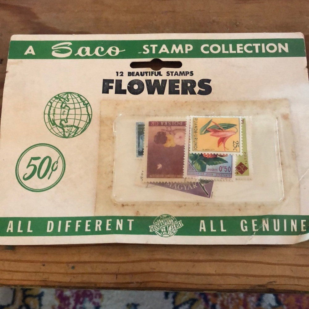 Vintage Saco Stamp collection